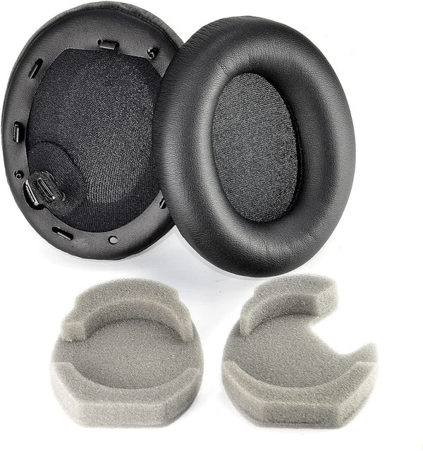 Attach-Me Sony WH1000XM4 Sheepskin Replacement Earpads WHXM4-SO28-SL-BK