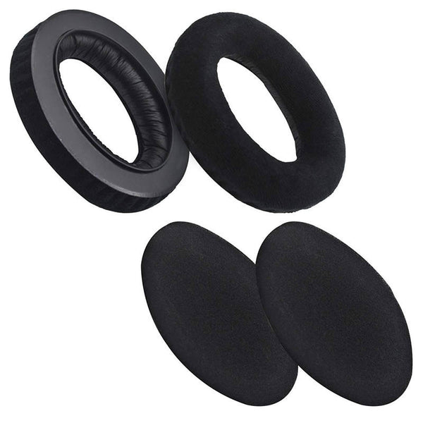 Attach-Me Sennheiser HD600 Flannelette Earpads Senn HD600-SH20-F-BK