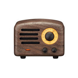 Muzen Audio OTR WOOD Portable Audio Speakers with FM Radio-Walnut Wood
